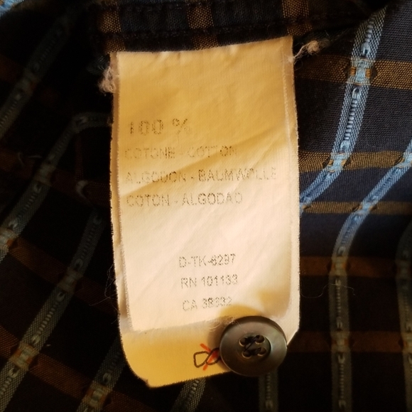 Ermenegildo Zegna plaid style button up longsleeve - Picture 8 of 8